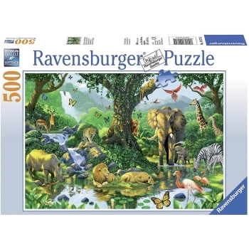 giungla armoniosa - puzzle 500 pezzi