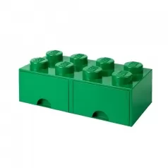 rclbd8gr - brick drawer 8 verde
