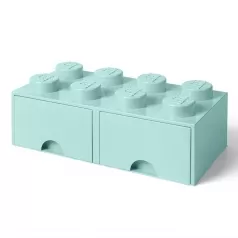 rclbd8lb - brick drawer 8 azzurro