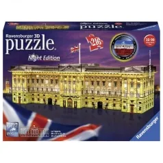 buckingham palace night edition - puzzle 3d 216 pezzi
