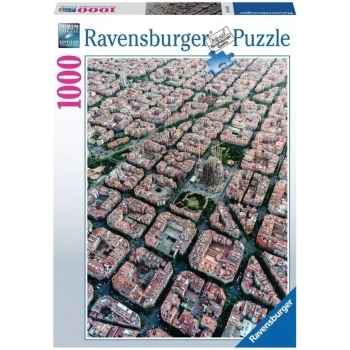 barcellona dall'alto - puzzle 1000 pezzi