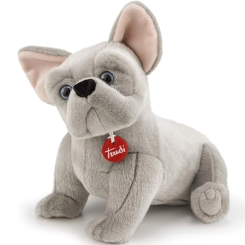 bulldog francese bernard - peluche 30cm