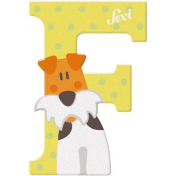 lettera f fox terrier