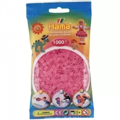 hama busta 1000 pezzi - rosa trasparente