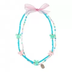 collana elisa con farfalle