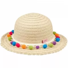 cappello janine con ponpon