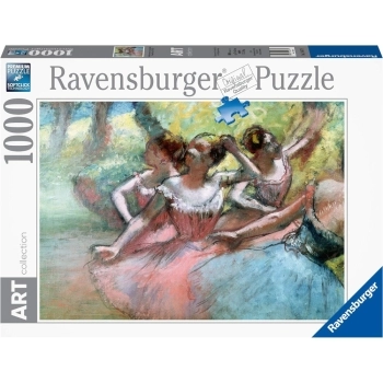 degas: quattro ballerine sulla scena - puzzle 1000 pezzi