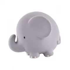 sonaglino animaletto in puro caucciu naturale morbido - elefante
