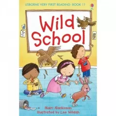 wild school - libro in inglese
