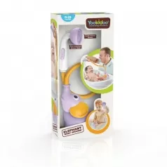elephant baby shower purple - doccetta elefante