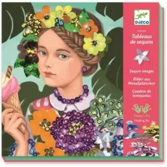 vivaci e graziose - quadri da decorare con paillette