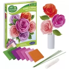fiori di carta crespa - rose
