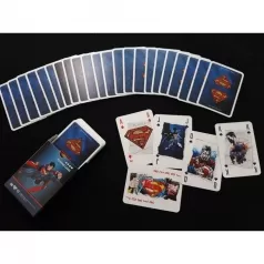 dc super heroes - superman playing cards