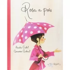 rosa a pois