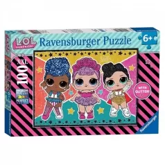 lol surprise stelle e glitter - puzzle 100 pezzi xxl