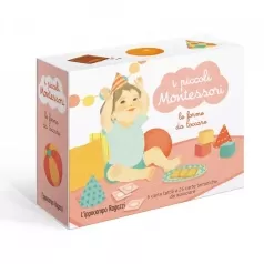 le forme da toccare. i piccoli montessori. ediz. illustrata. con 30 carte