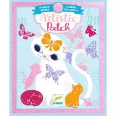 artistic patch little pets - quadretti da decorare con il velluto