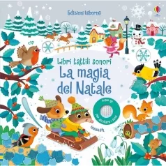 la magia del natale - libri  tattili sonori