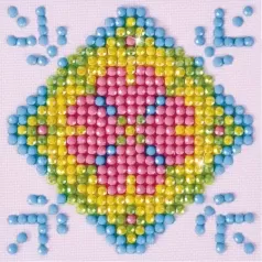 patchwork mandala 2 - diamond dotz starter dds.028