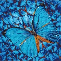 flutter by blue - diamond dotz intermediate dd5.014 30.5x30.5cm