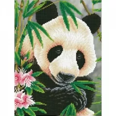 panda prince - diamond dotz intermediate dd7.040 30x40cm