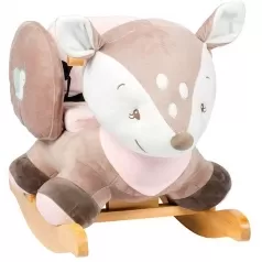 dondolo cerbiatto fanny in peluche imbottito
