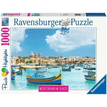 mediterranean places malta - puzzle 1000 pezzi