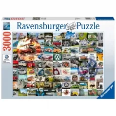 99 vw bulli moments - puzzle 3000 pezzi