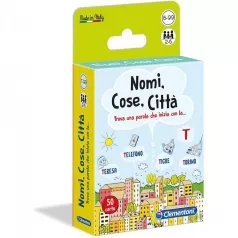 carte gioco sapientino - nomi cose citta