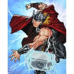 thor strikes - diamond dotz cd130500310 42x53cm