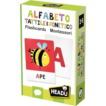 flashcards alfabeto tattile e fonetico