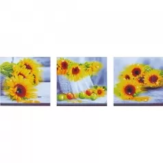 sunflower days - diamond dotz advanced dd14.001 142x42cm