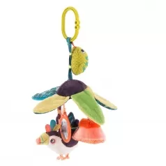 foglie da appendere con tucano - peluche attivita