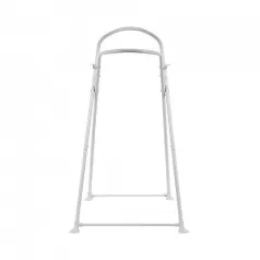 supporto bianco pieghevole per vaschetta shnuggle