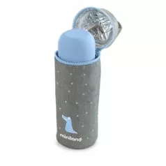 termibag silky azzurra - borsa isotermica per thermos e biberon 350 ml