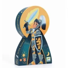 cavaliere della luna piena - puzzle 36 pezzi silhouette