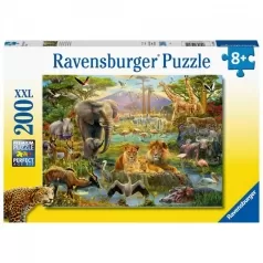 animali della savana - puzzle 200 pezzi xxl