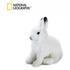 lepre artica - peluche 30cm national geographic