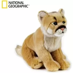 leone di montagna - peluche 40cm national geographic