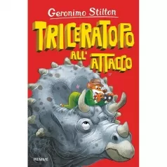 triceratopo all'attacco. l'isola dei dinosauri