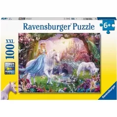 unicorno magico - puzzle 100 pezzi xxl