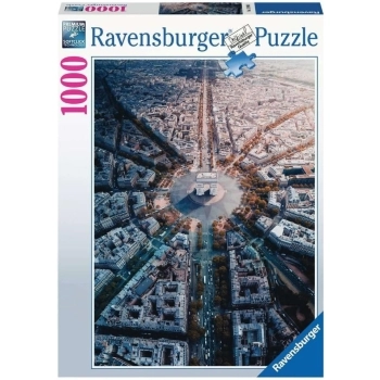 parigi dall'alto - puzzle 1000 pezzi