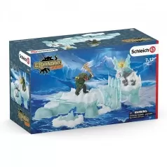 attacco alla fortezza di ghiaccio - playset con due personaggi