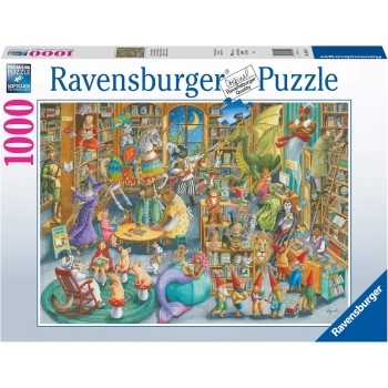 mezzanotte in biblioteca - puzzle 1000 pezzi