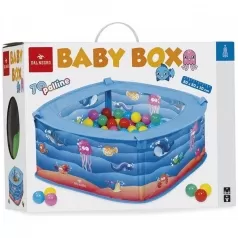 baby box pesciolini - box con 70 palline colorate