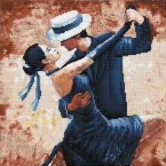 tango passion - diamond dotz intermediate dd8.015 41x41cm