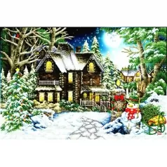 winter wonderland - diamond dotz advanced dd15.020 90x61cm