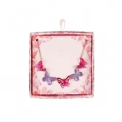 giftbox necklace butterfly