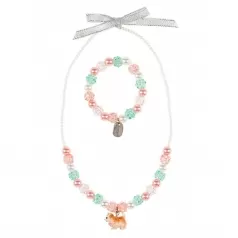 necklace & bracelet corina dog