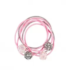 hair elastics daniela with beads